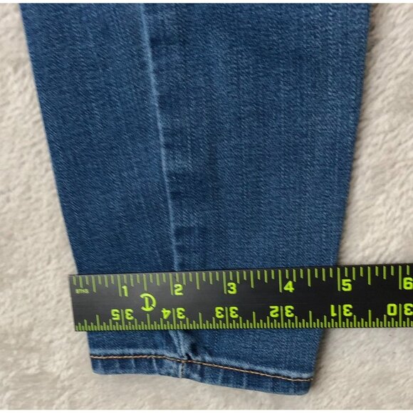 American Eagle Outfitters Womens Jeans Size 00 Blue Denim Distressed Jeggings - Picture 3 of 13